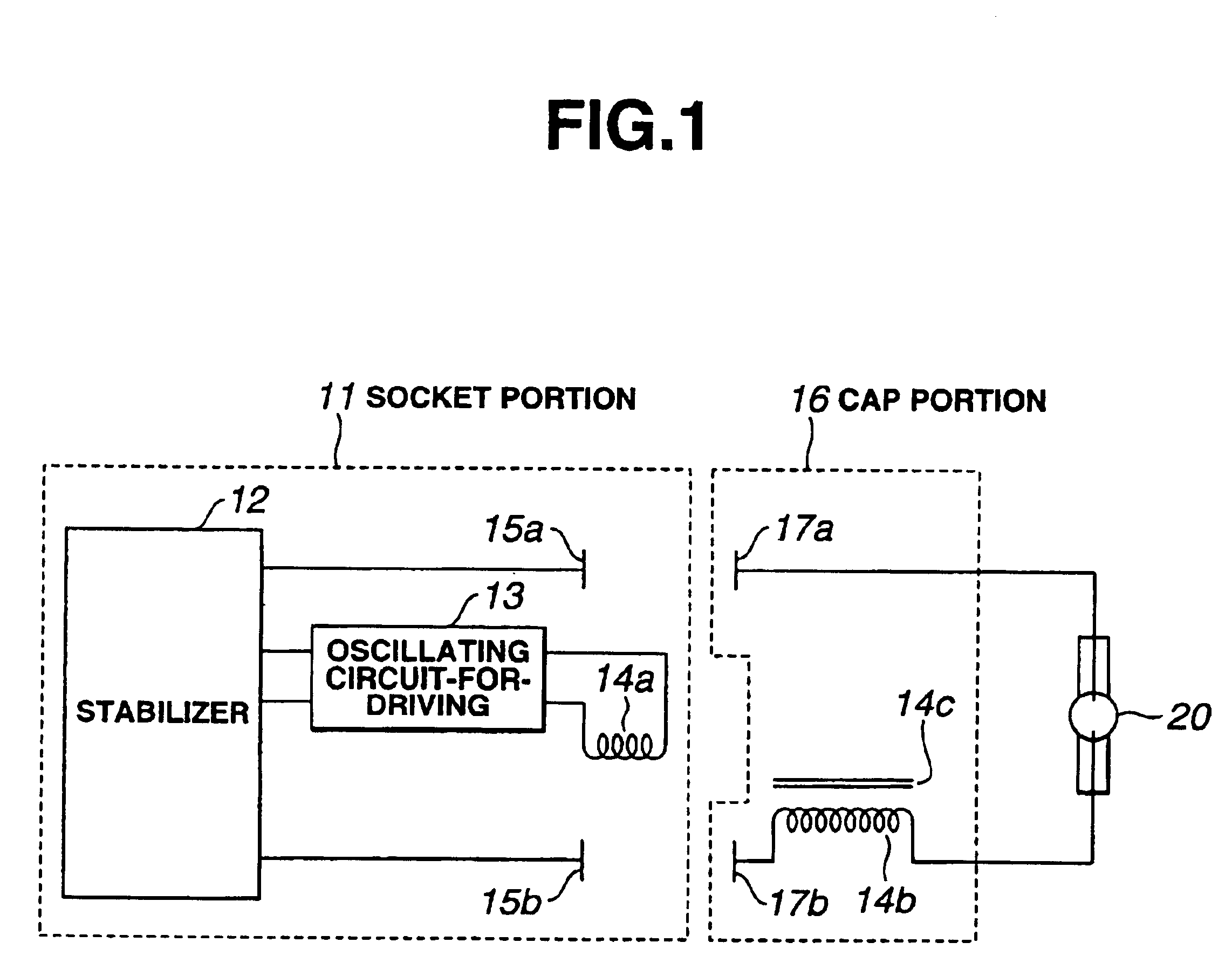 High-voltage discharge lamp lighting apparatus, high-voltage discharge lamp apparatus, and floodlight projector apparatus