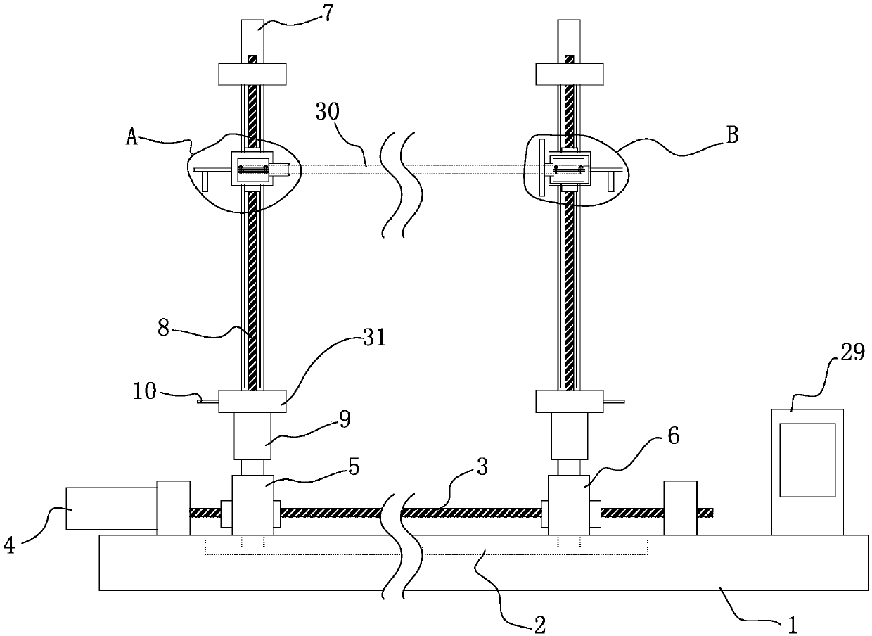 Cable projection injury detection device