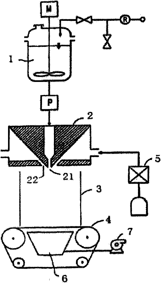 Nanofiber filter material