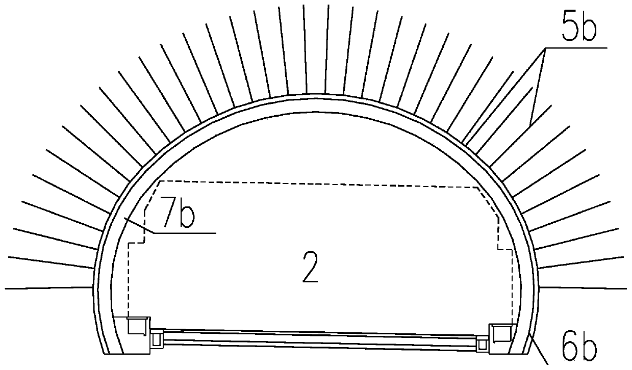 Intersection tunnel joint building structure and construction method thereof