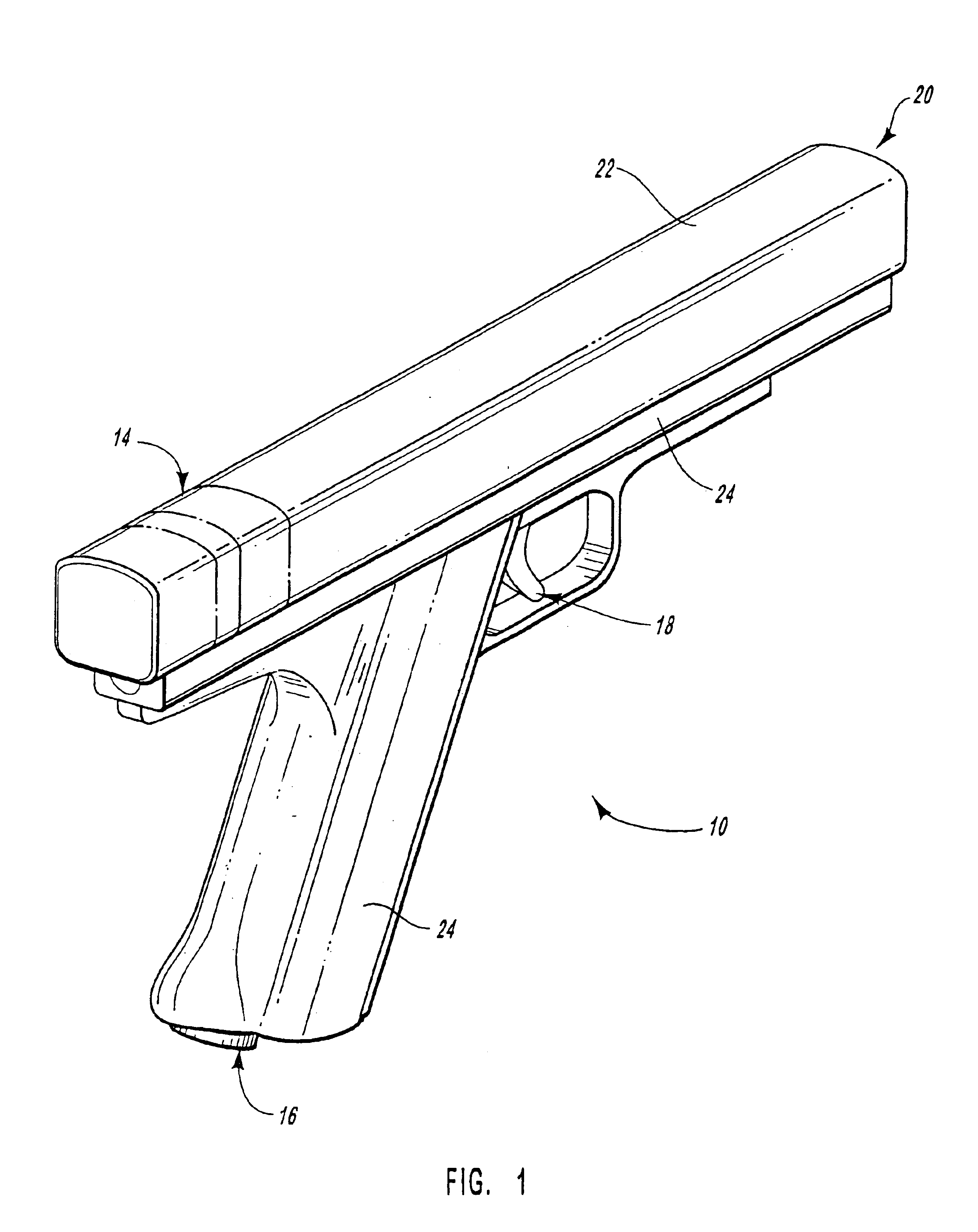 Paintball, handgun, automatic magazine