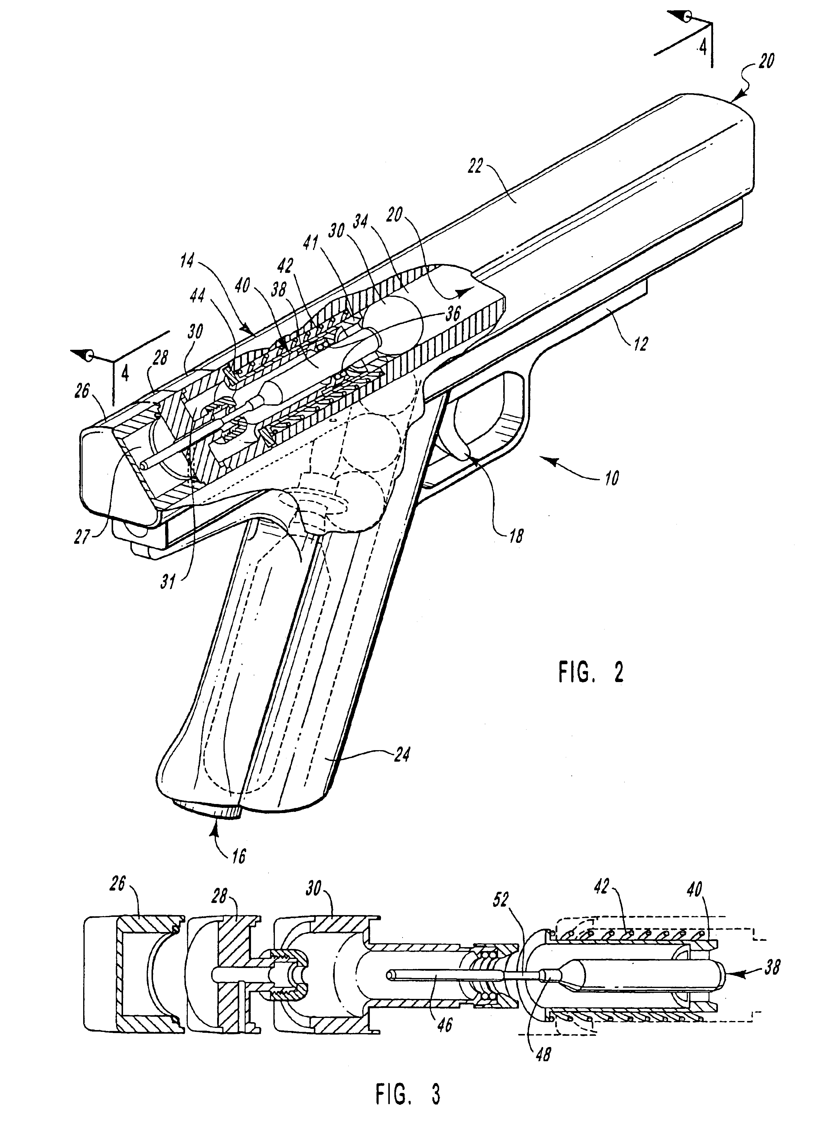 Paintball, handgun, automatic magazine