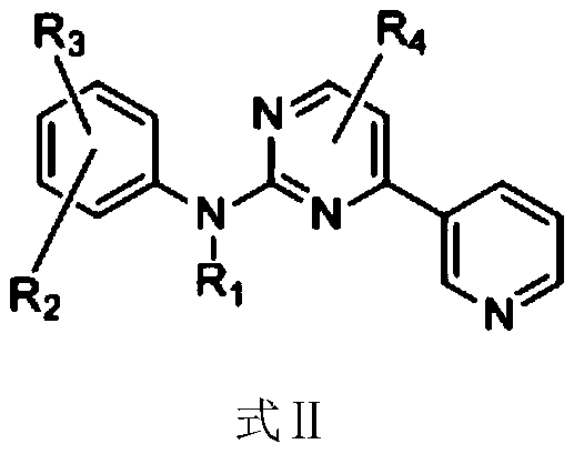 Composition containing pyridyl pyrimidinamine compounds and application thereof