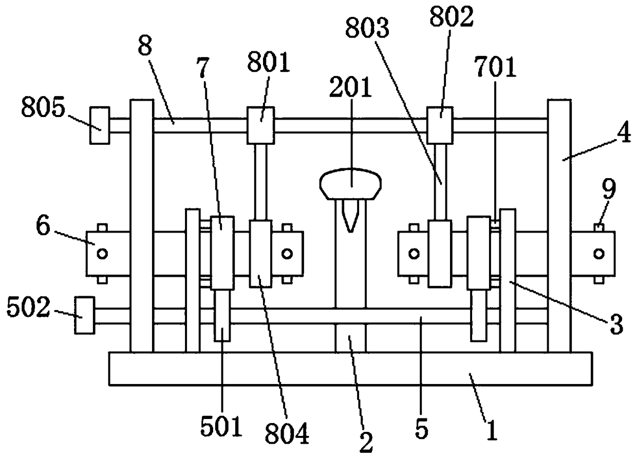 Welding device used for processing nozzle of copper tube