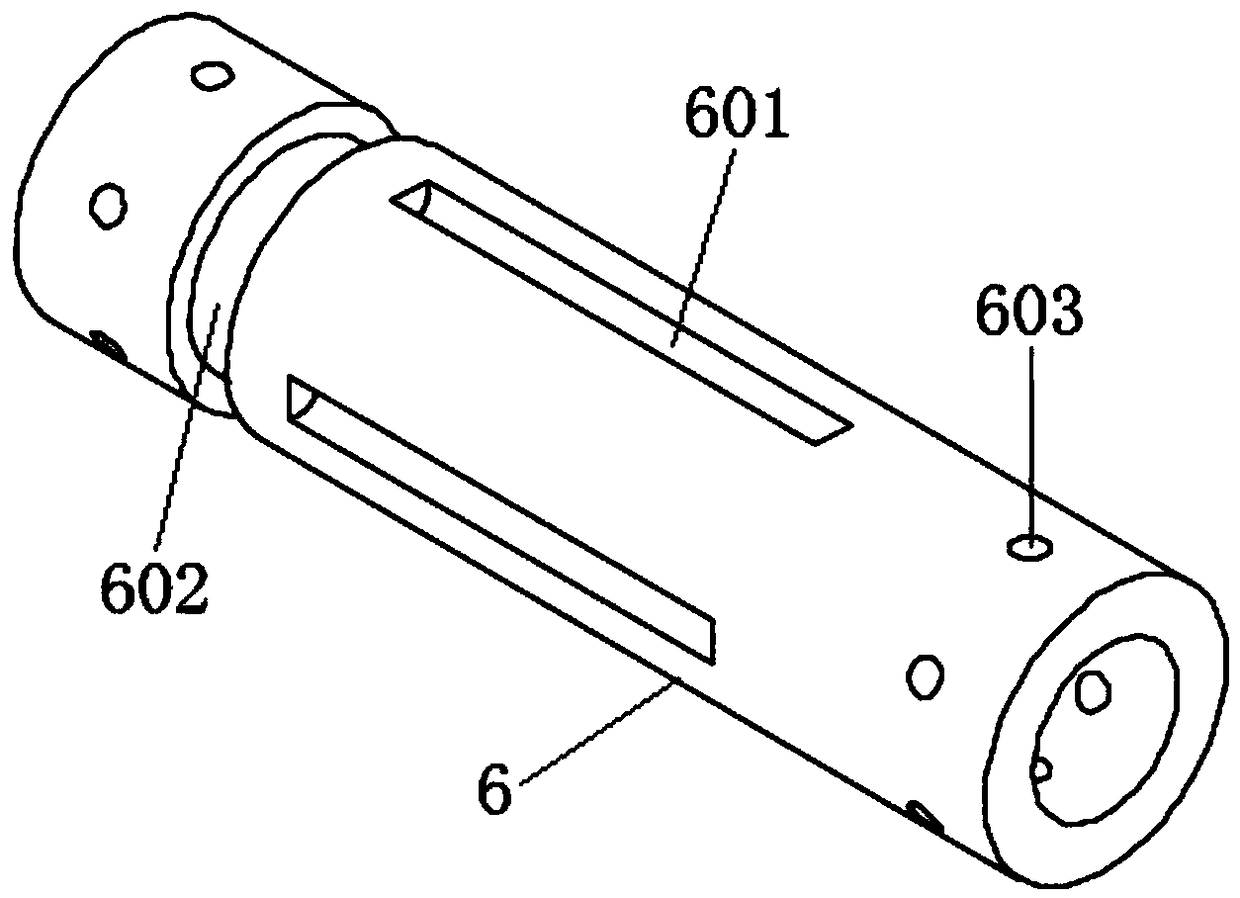 Welding device used for processing nozzle of copper tube