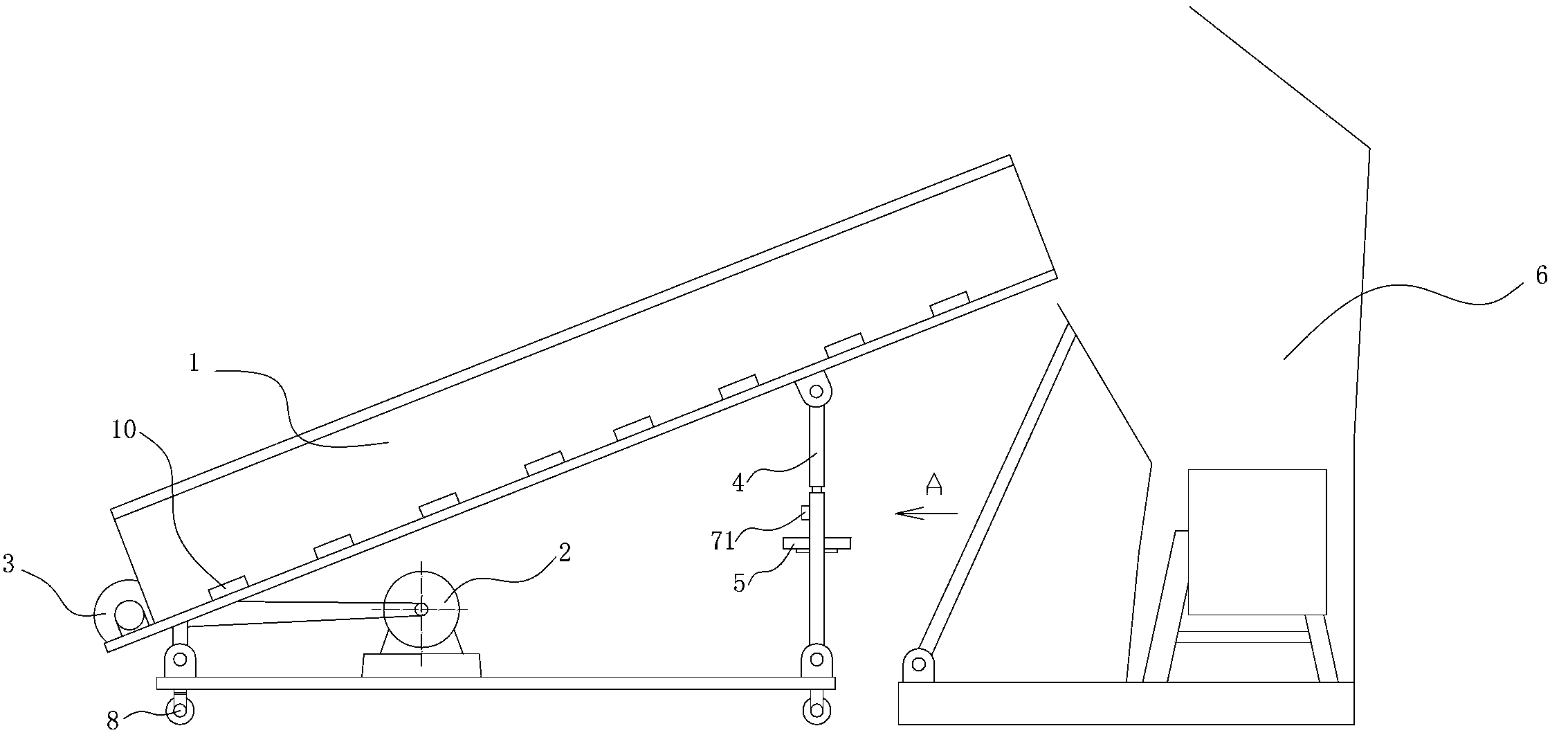 Adjustable feeding device