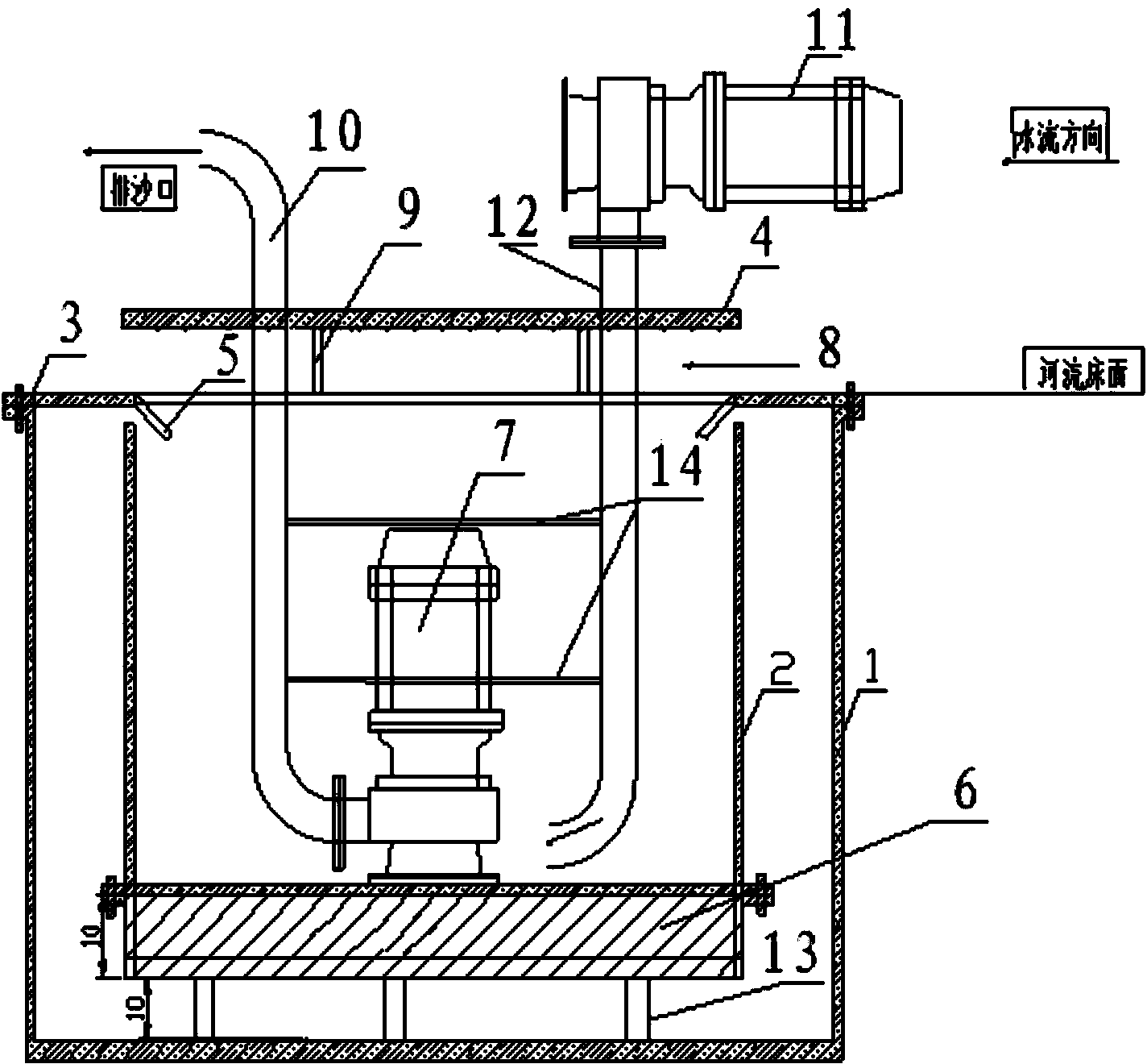 Bottom-sitting all-weather bed load sediment real-time monitor and measuring method thereof