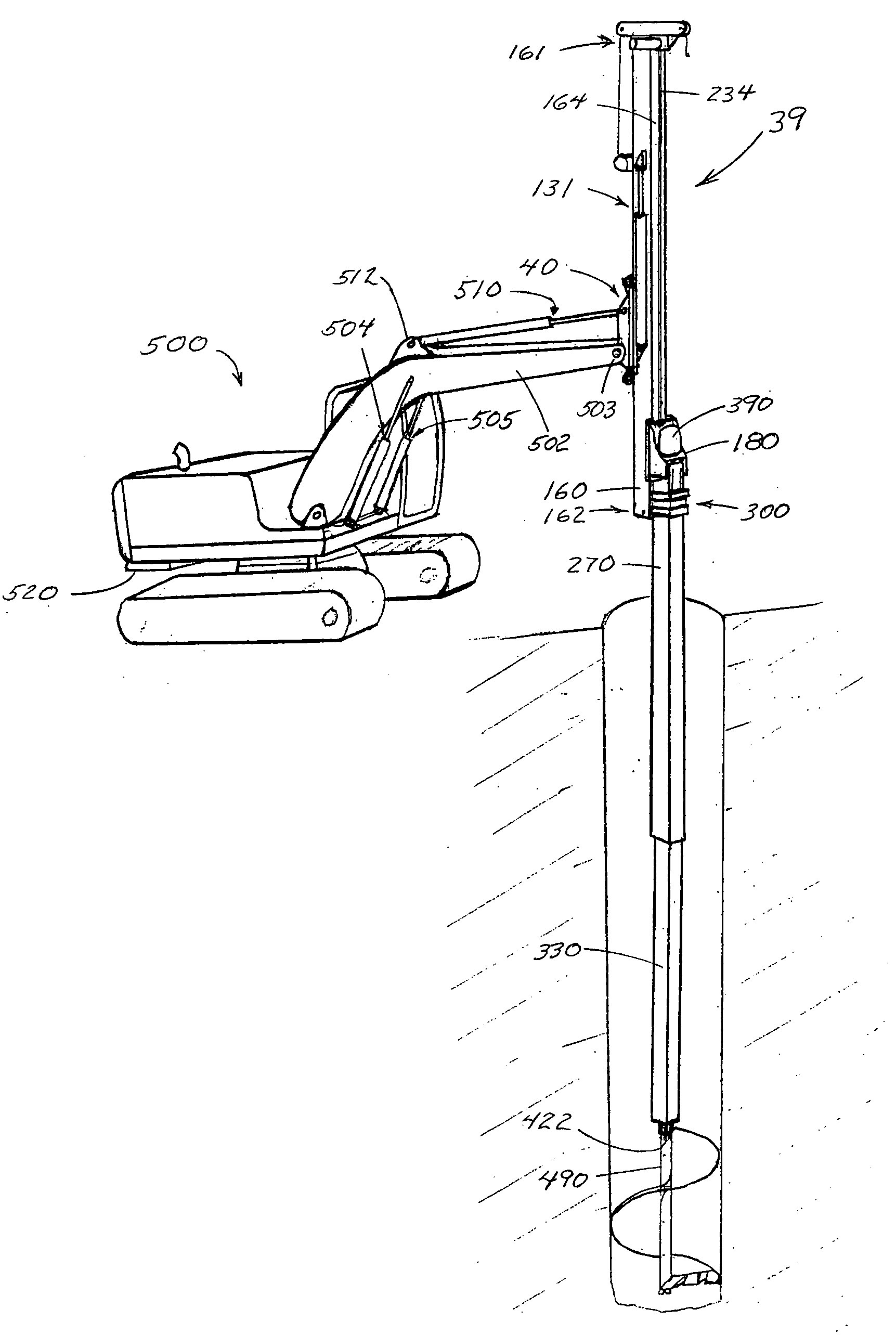 Excavation apparatus