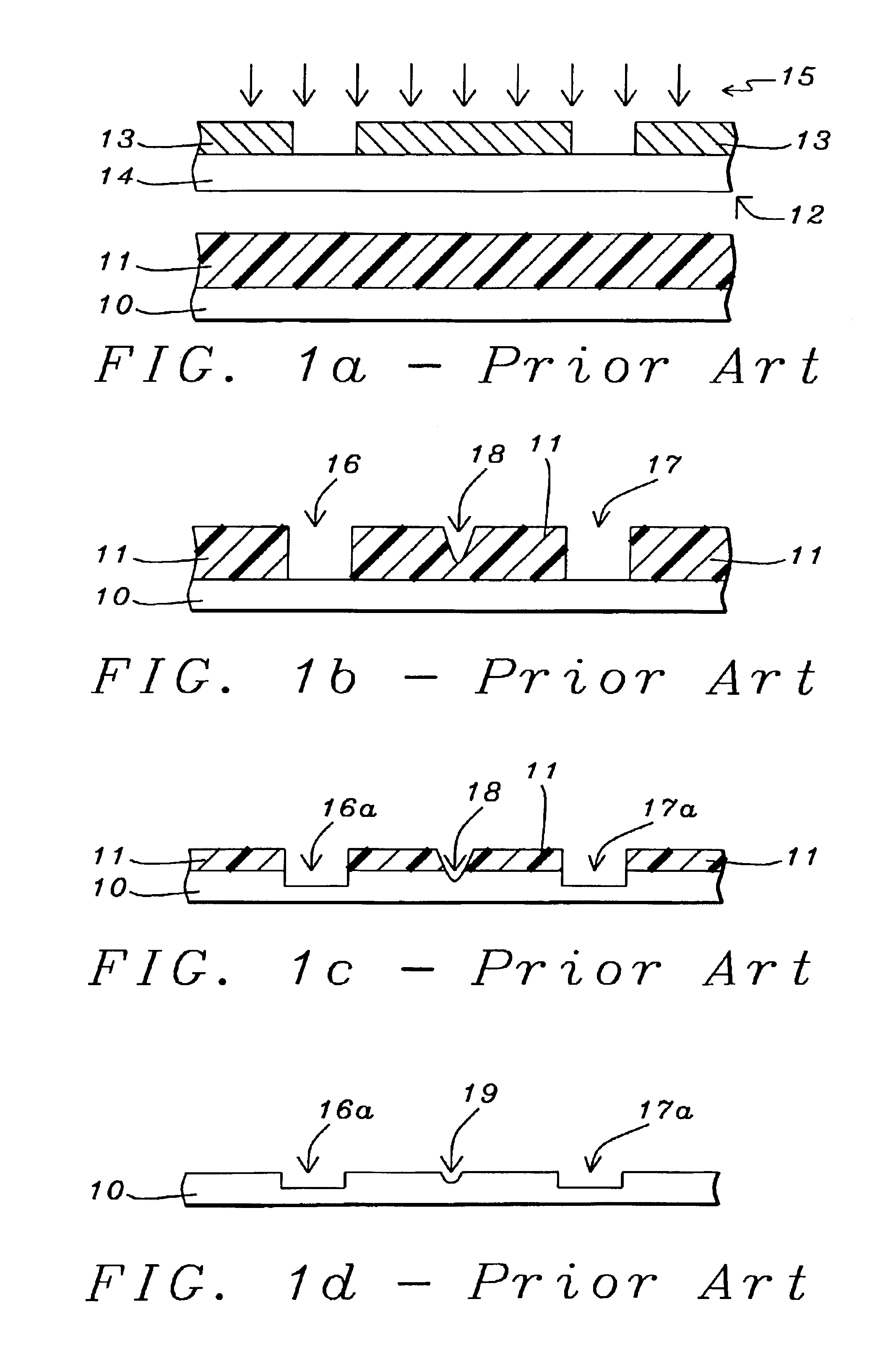 Method for preventing the etch transfer of sidelobes in contact hole patterns