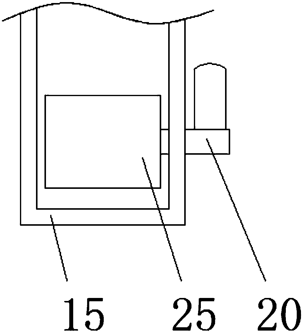 Test tube rack for a chemical laboratory