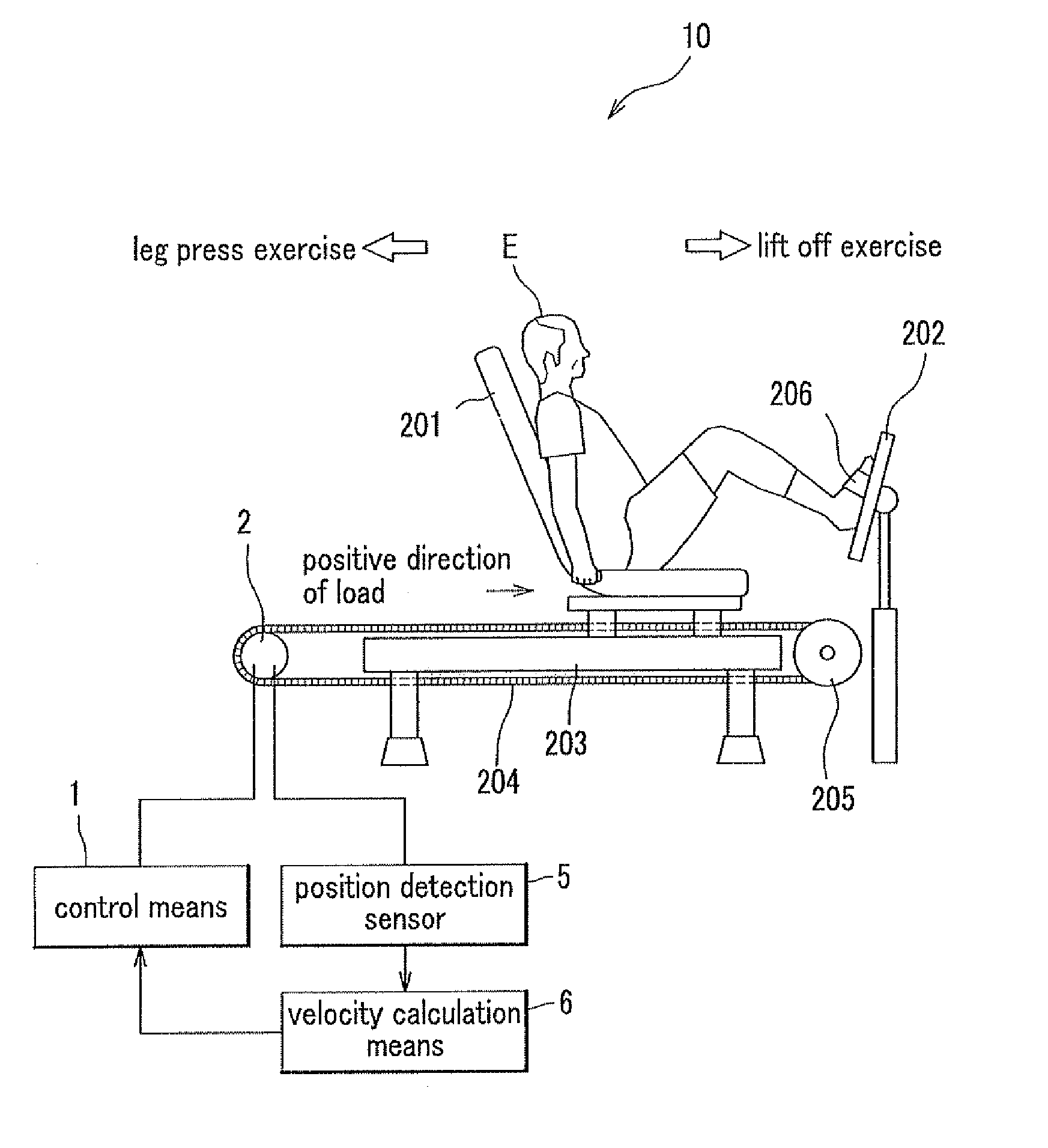 Training machine and method for controlling training machine