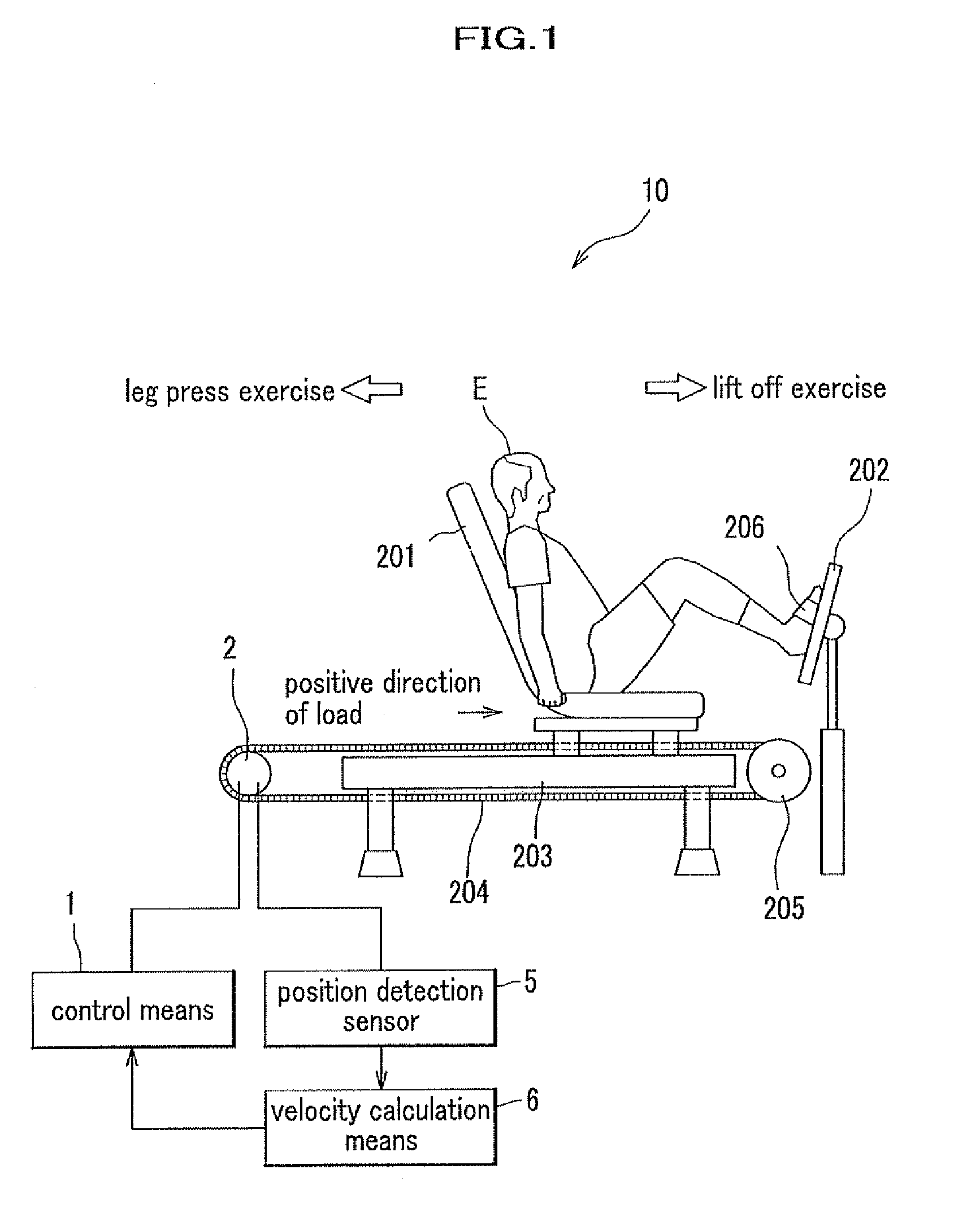 Training machine and method for controlling training machine