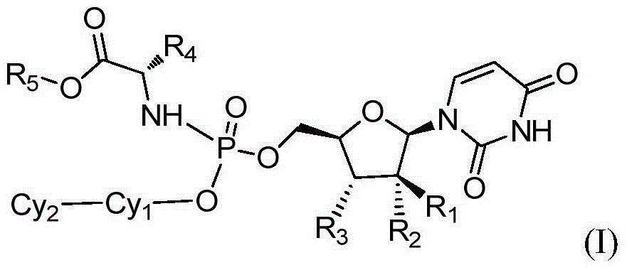 Hepatitis C virus inhibitor and application thereof