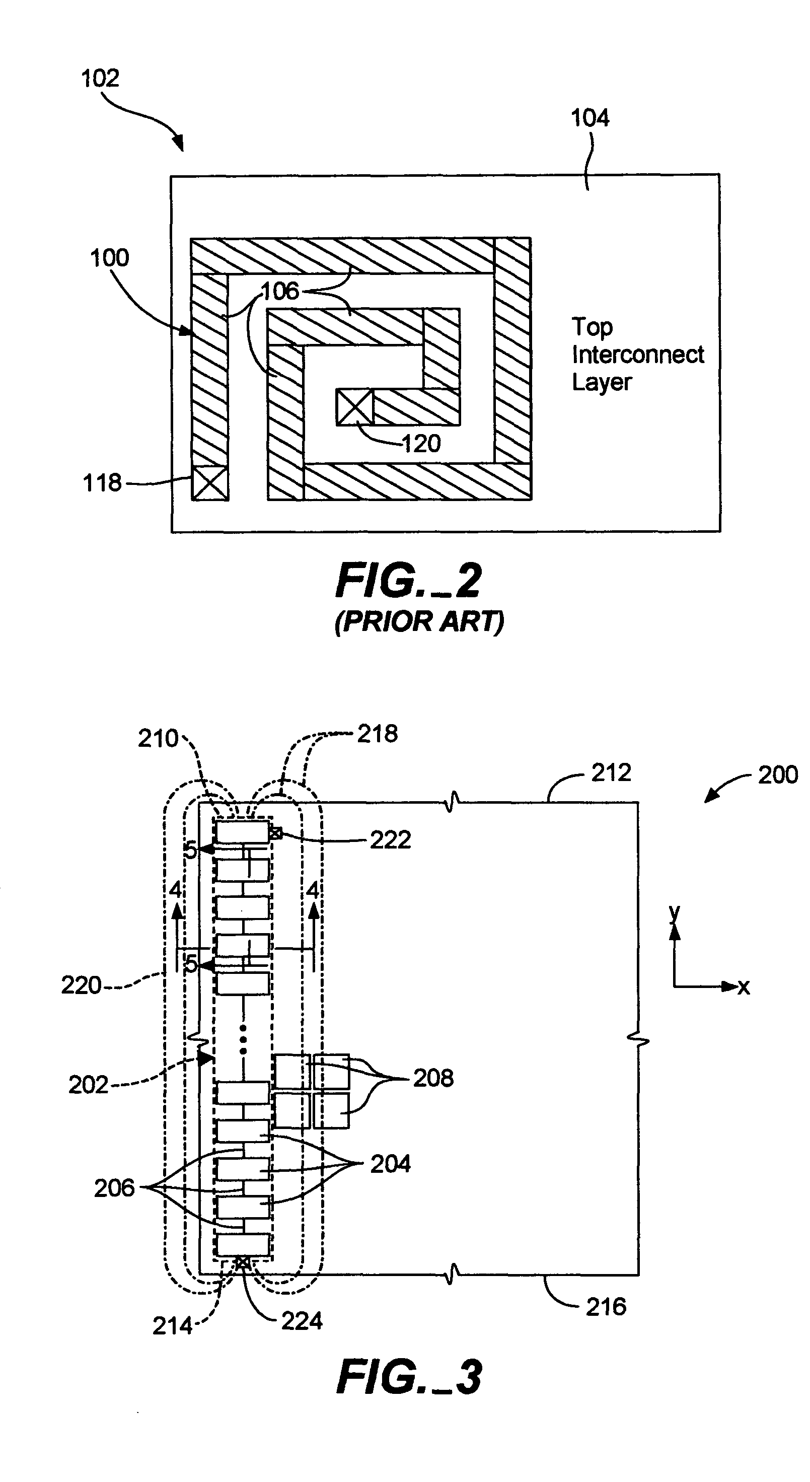 Integrated circuit with inductor having horizontal magnetic flux lines