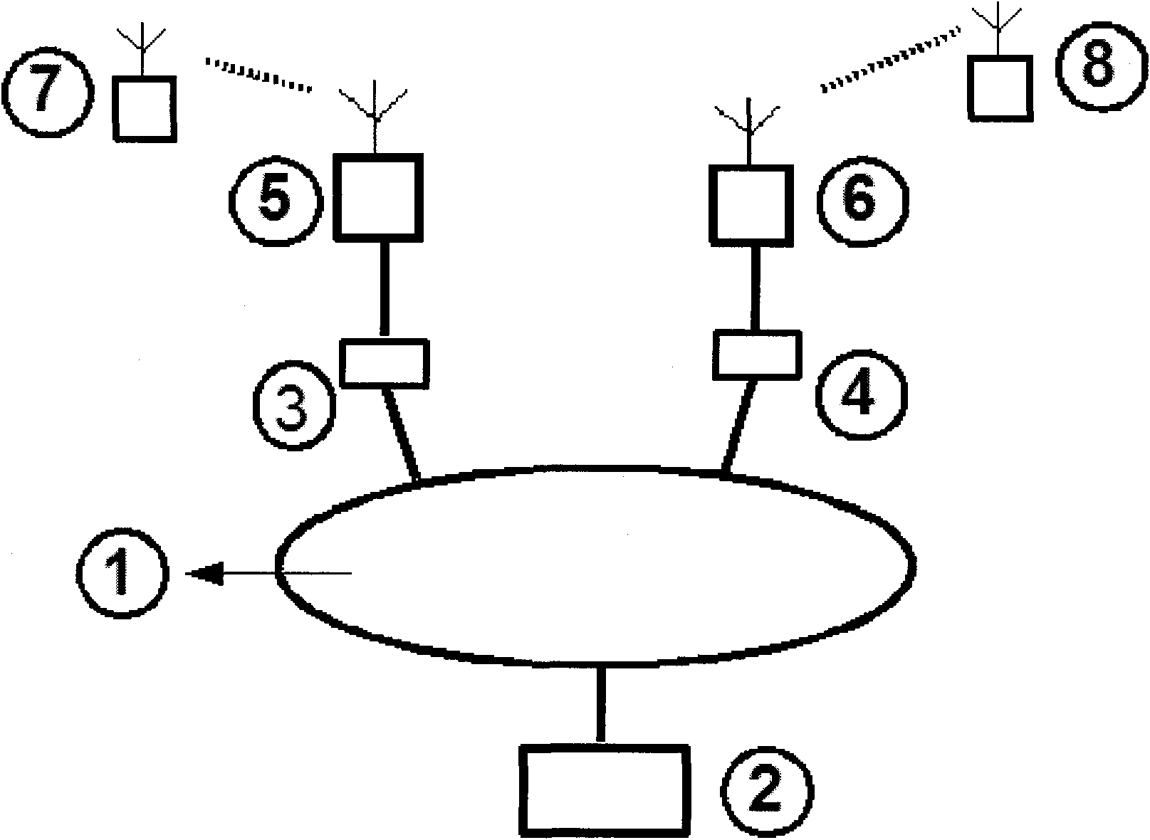 Laying technology and management method for municipal wireless network