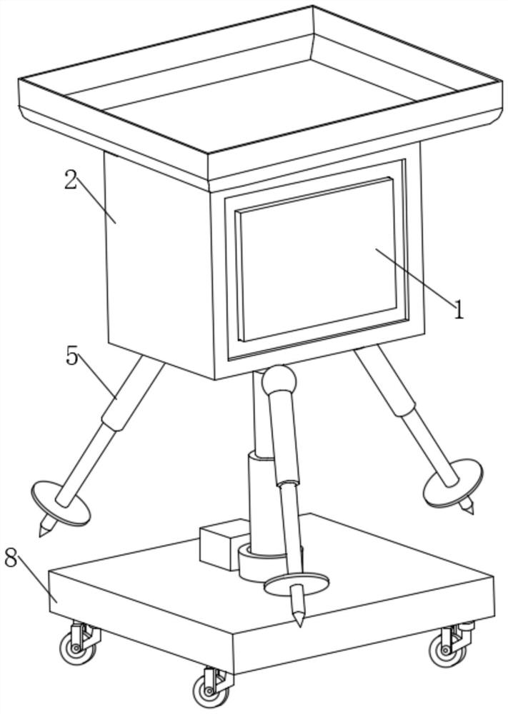 Multifunctional geographic information surveying and mapping device