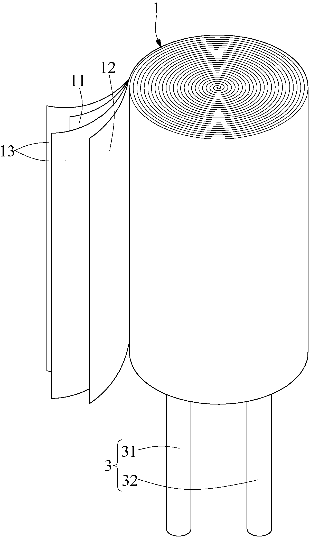 Conductive polymer dispersion for capacitor and capacitor packaging structure