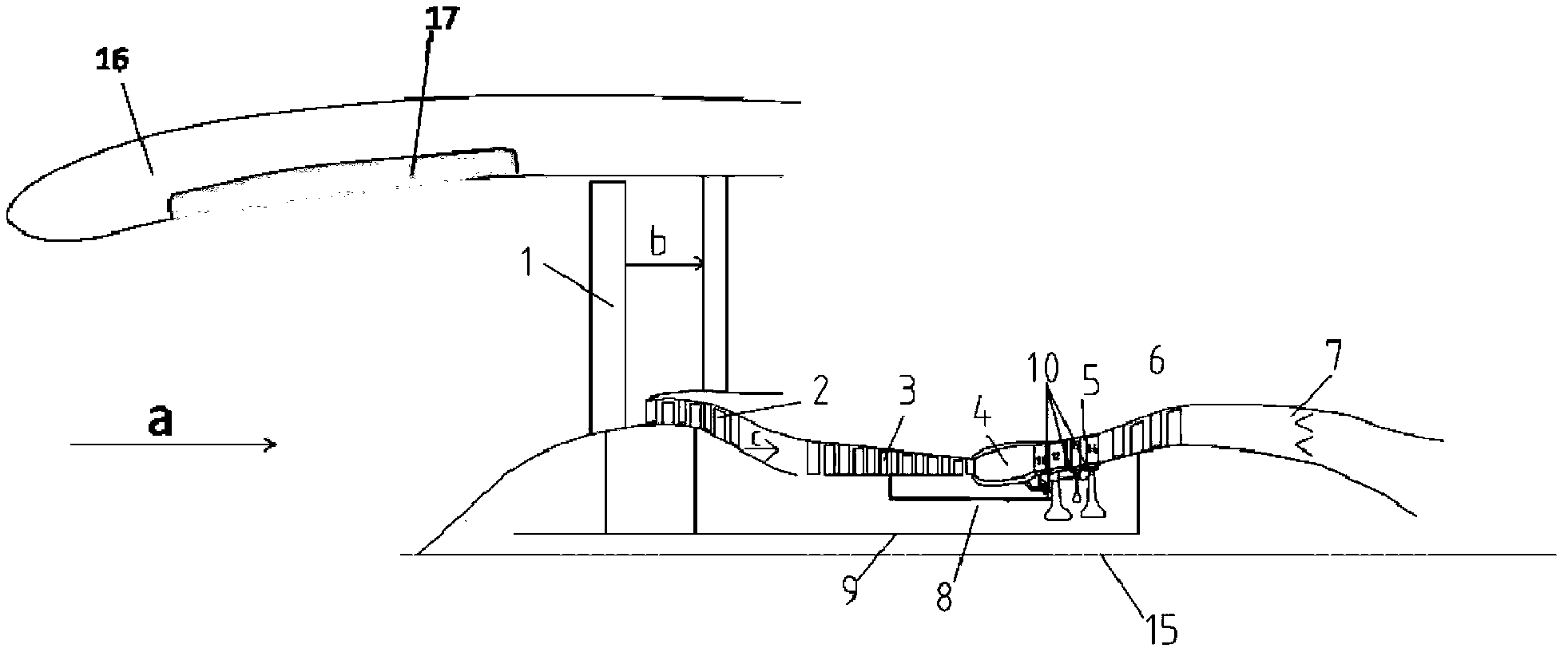 Acoustic liner for air-inlet nacelle of aircraft engine and aircraft engine