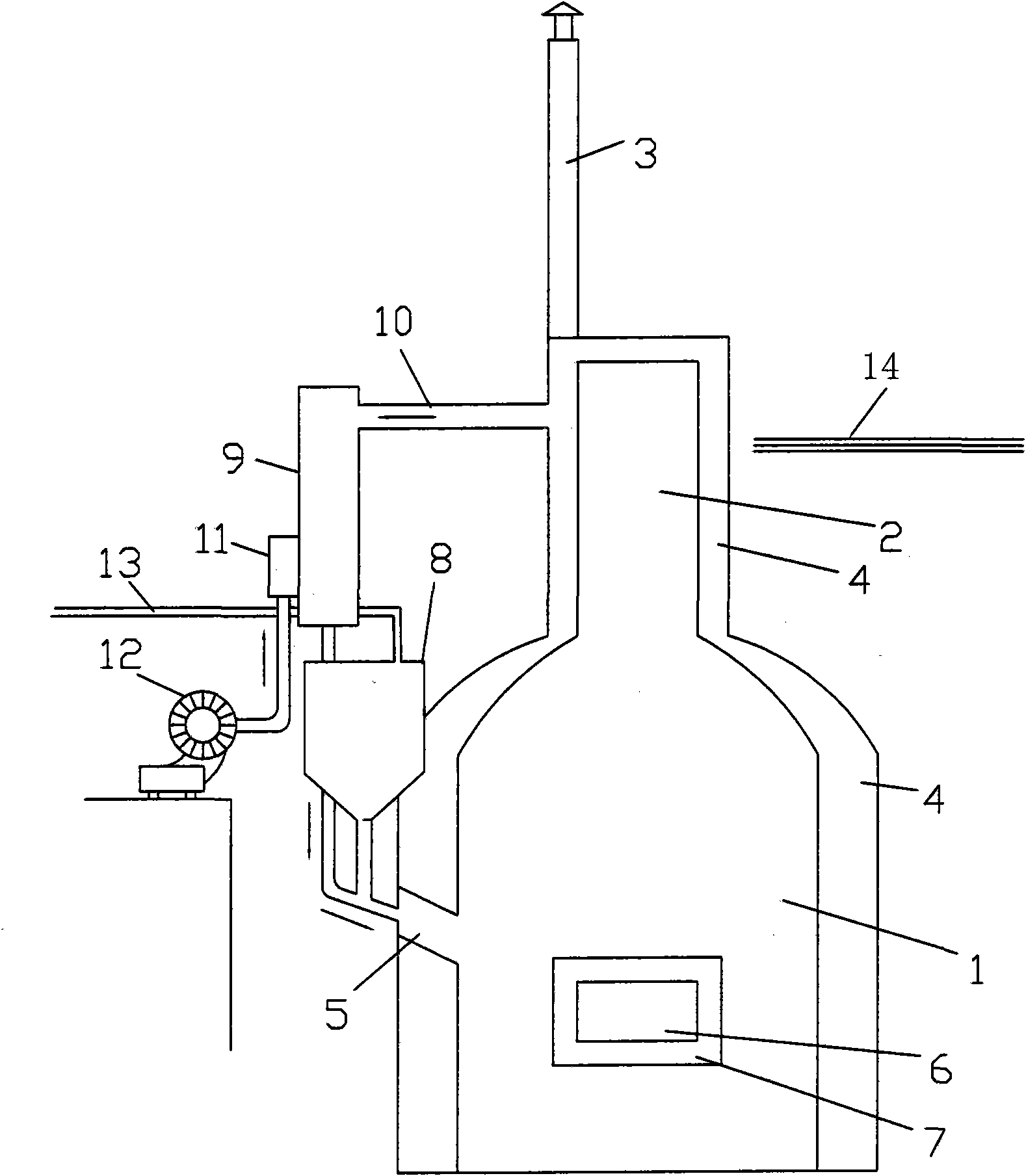 Aluminum melting method with petroleum coke as fuel and petroleum coke aluminum melting furnace