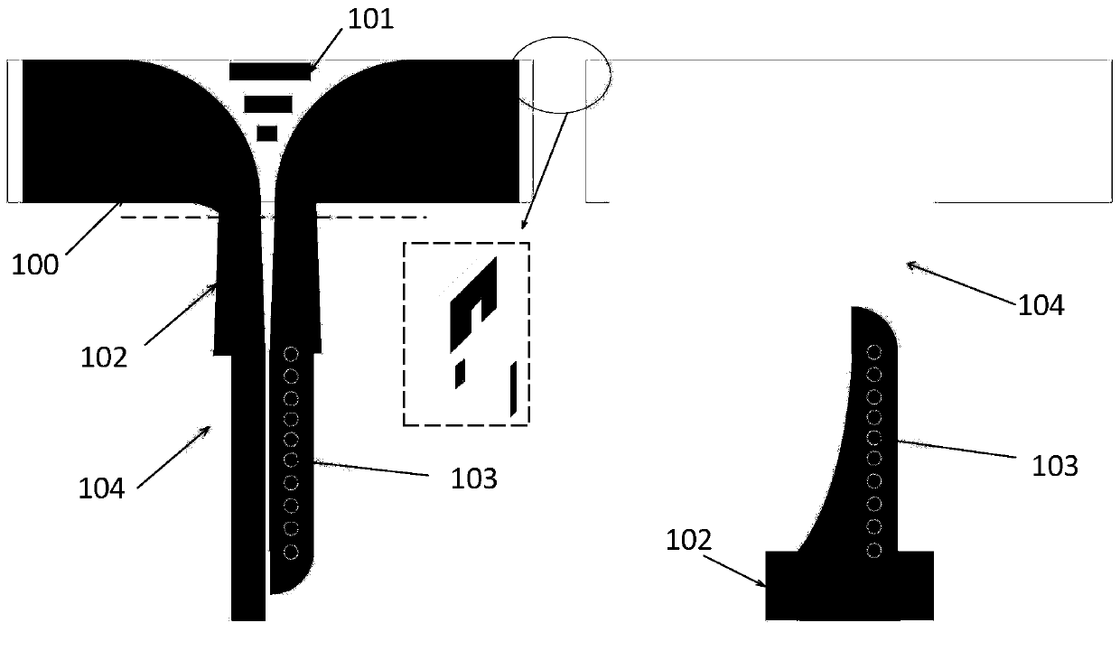 Strong-coupling ultra-wideband phased array antenna based on interdigital resistive surface loading