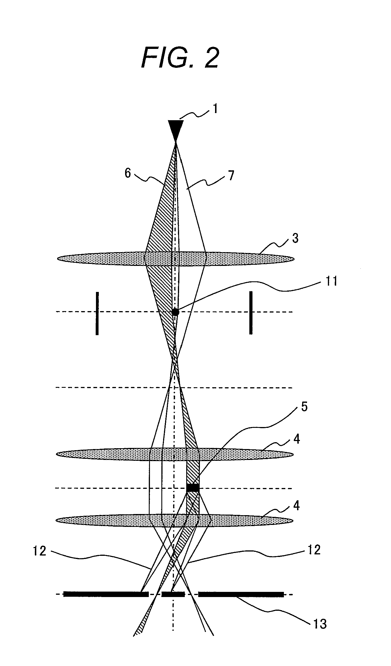 Transmission interference microscope