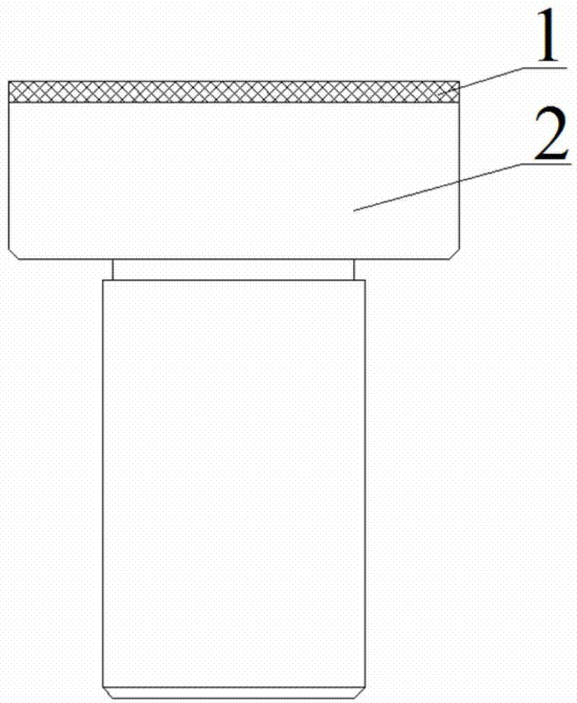 Numerical controlmolding clamp and molding method for medium/small caliber planar optical component