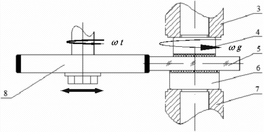 Numerical controlmolding clamp and molding method for medium/small caliber planar optical component