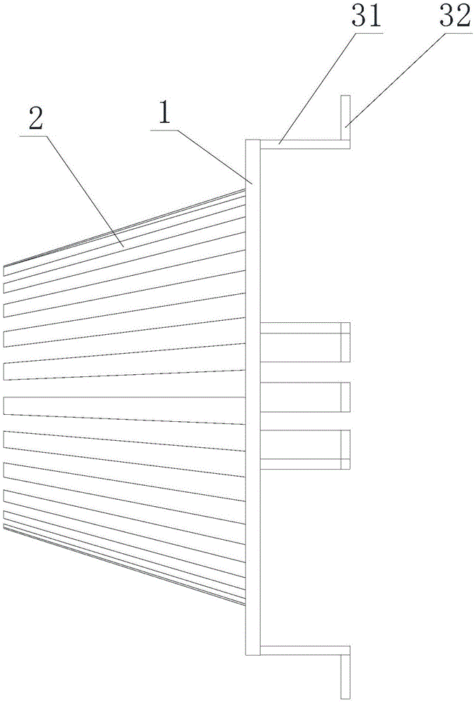 Fireproof sealing depth control device