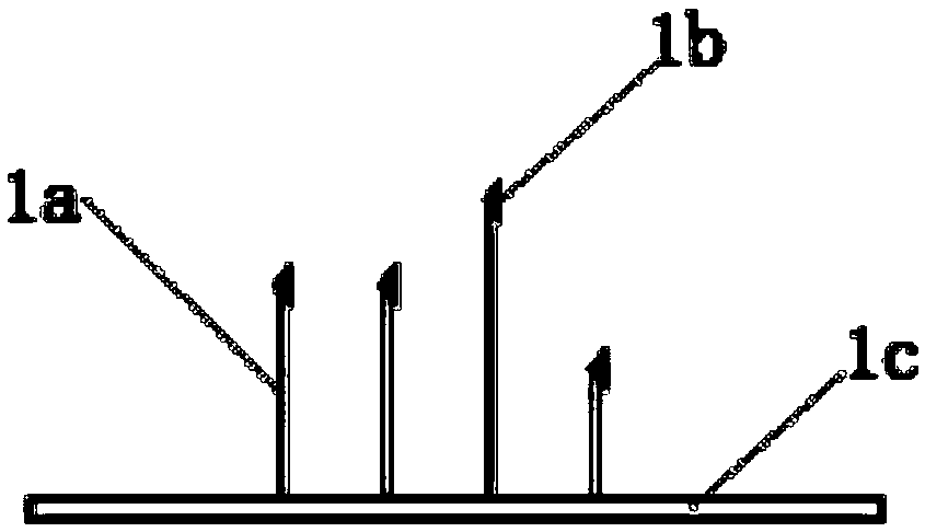 Calibration device for mounting positions of vehicle-mounted millimeter-wave radars and calibration method thereof