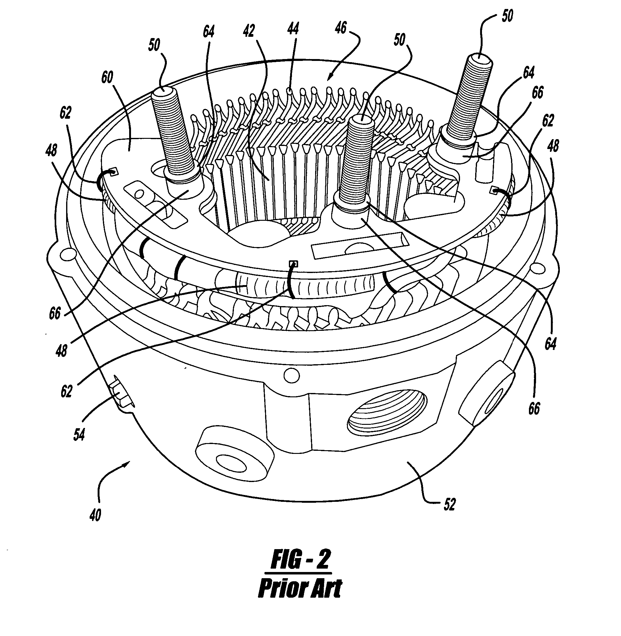 50 DN alternator stator terminal insulator apparatus