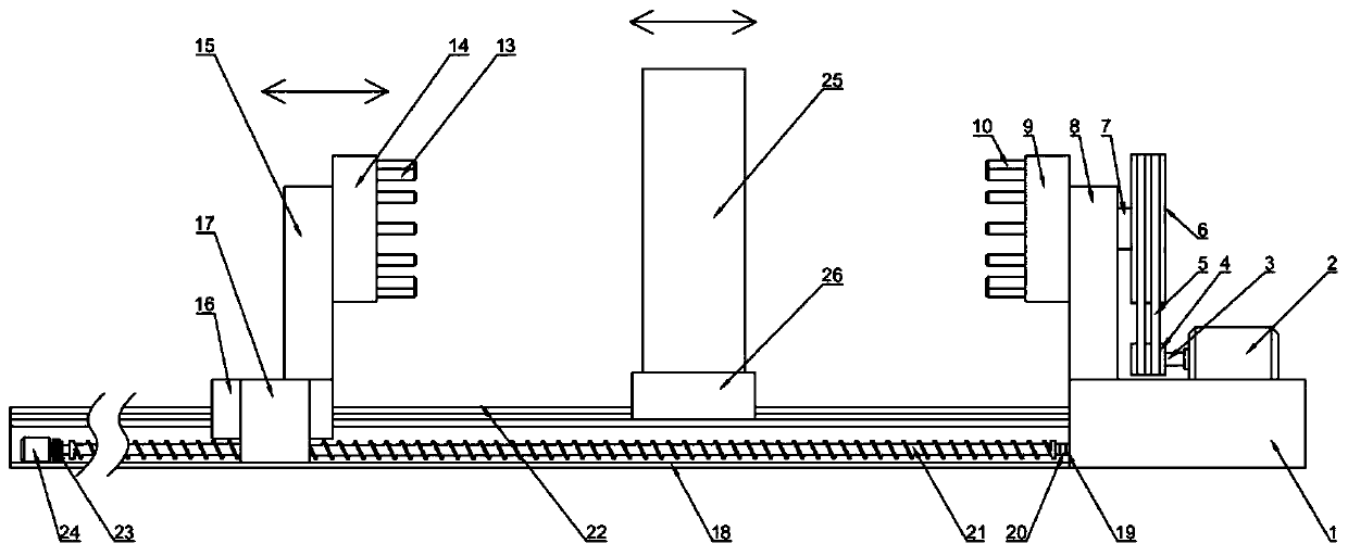 Automatic paint spraying device of wind power generation tower