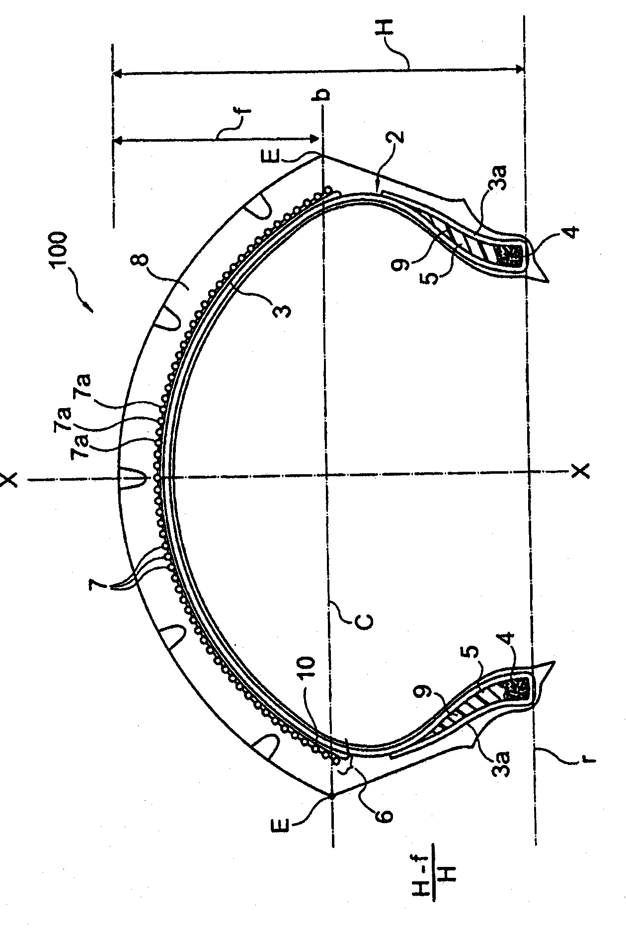 Motorcycle tire