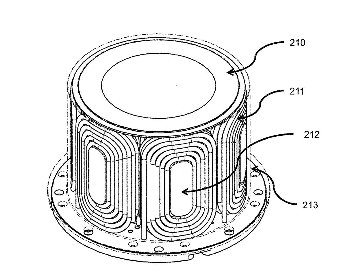 High power flywheel system