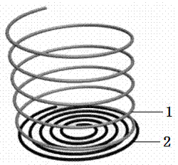 Wireless heating nursing bottle based on wireless power transmission