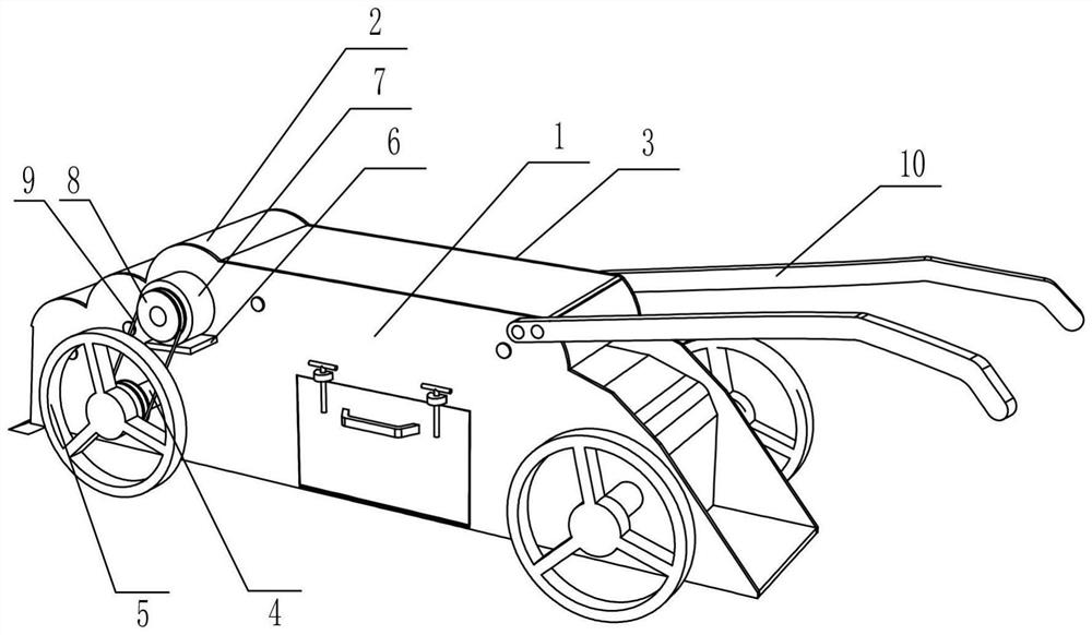 Waste recovery device for hardware processing