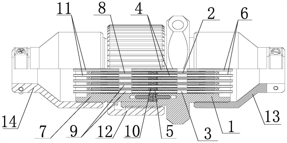 multi-hole fluid connector