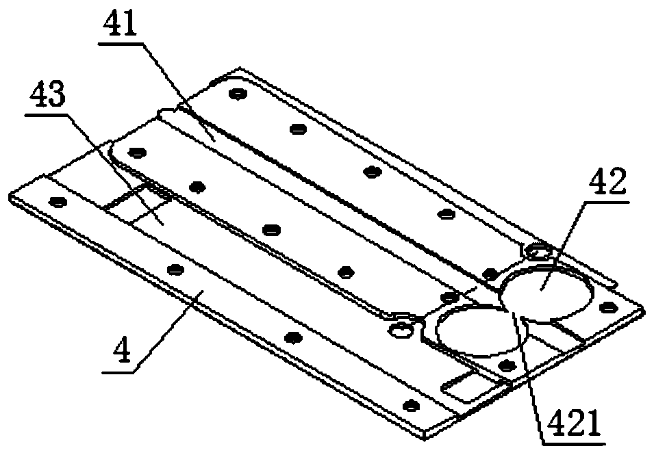 Multi-gold-sheet multi-combination sheet feeding device and embroidery machine