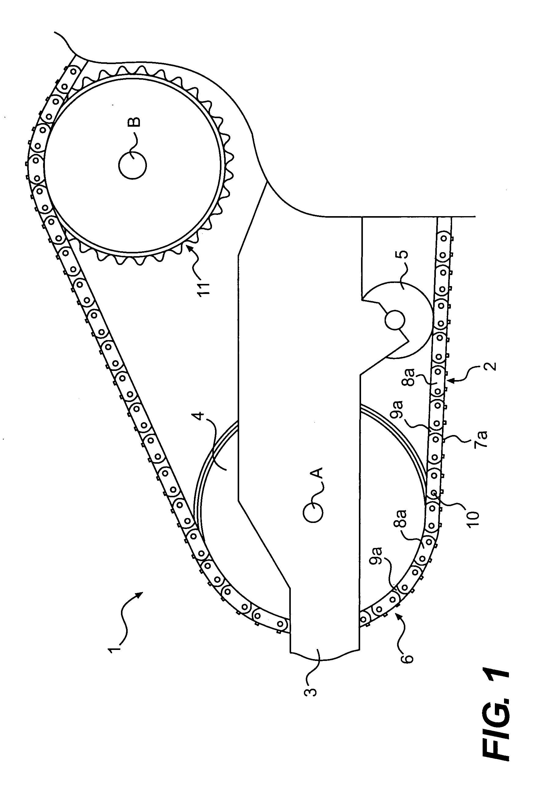 Track assembly having wear inhibiting contact members