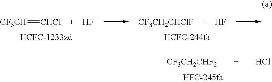 Process for the manufacture of 1,3,3,3-tetrafluoropropene