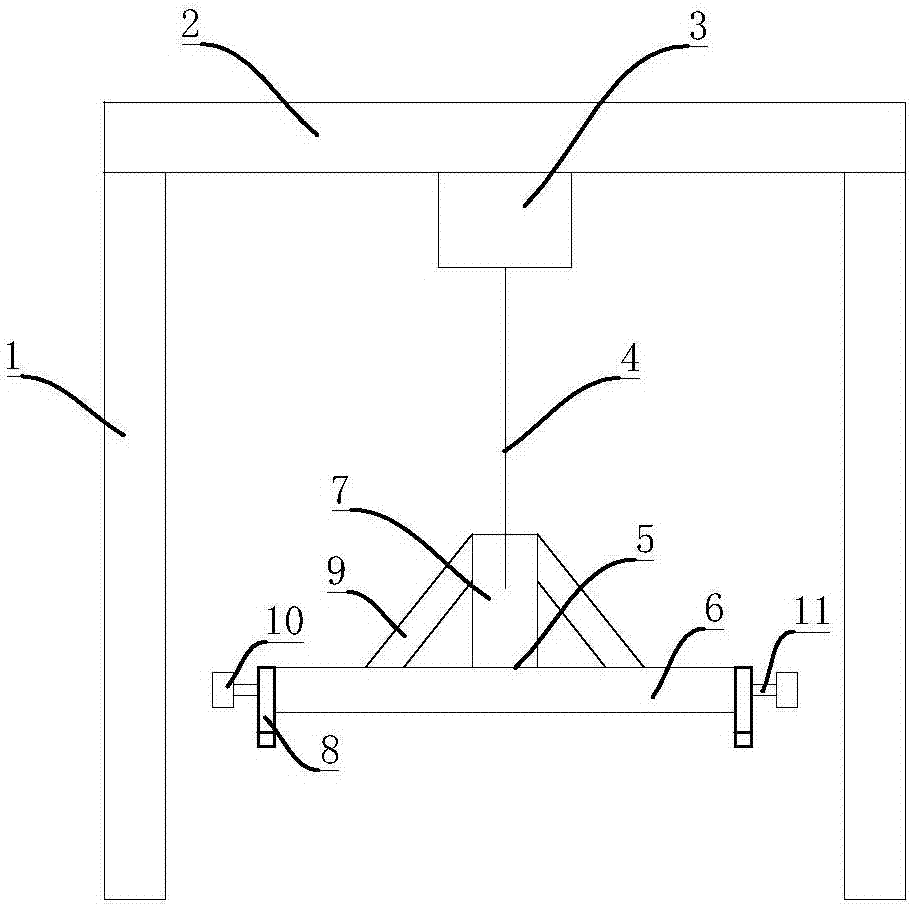 Feeding device for warp rebeaming machine