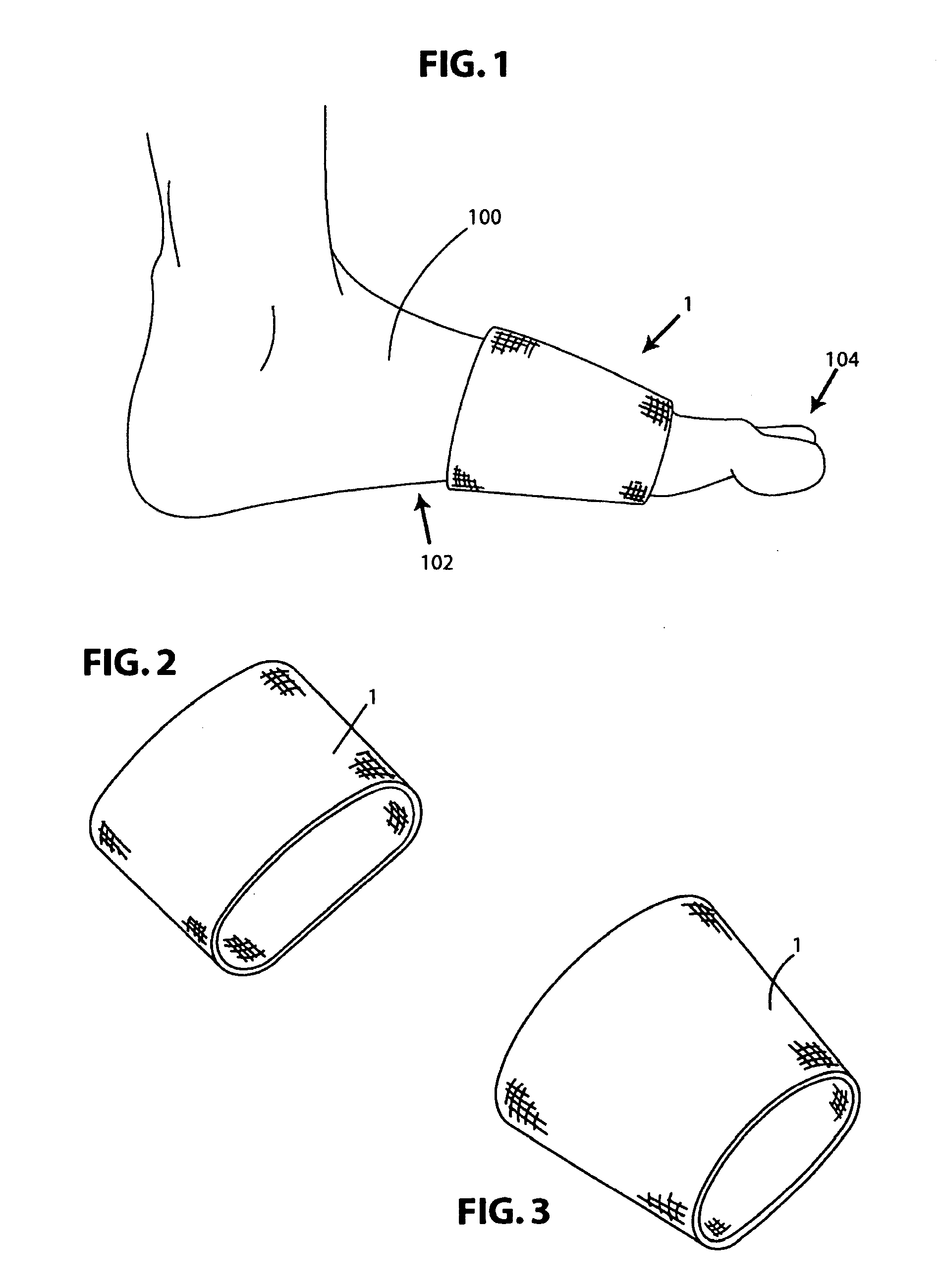 Protective foot membrane