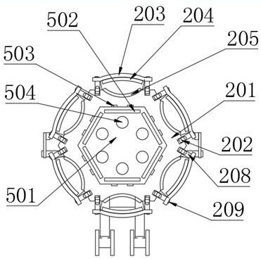 Head fixing device for neurosurgery department