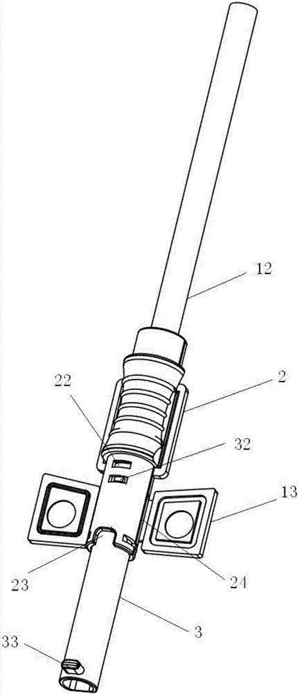 Safe butterfly needle