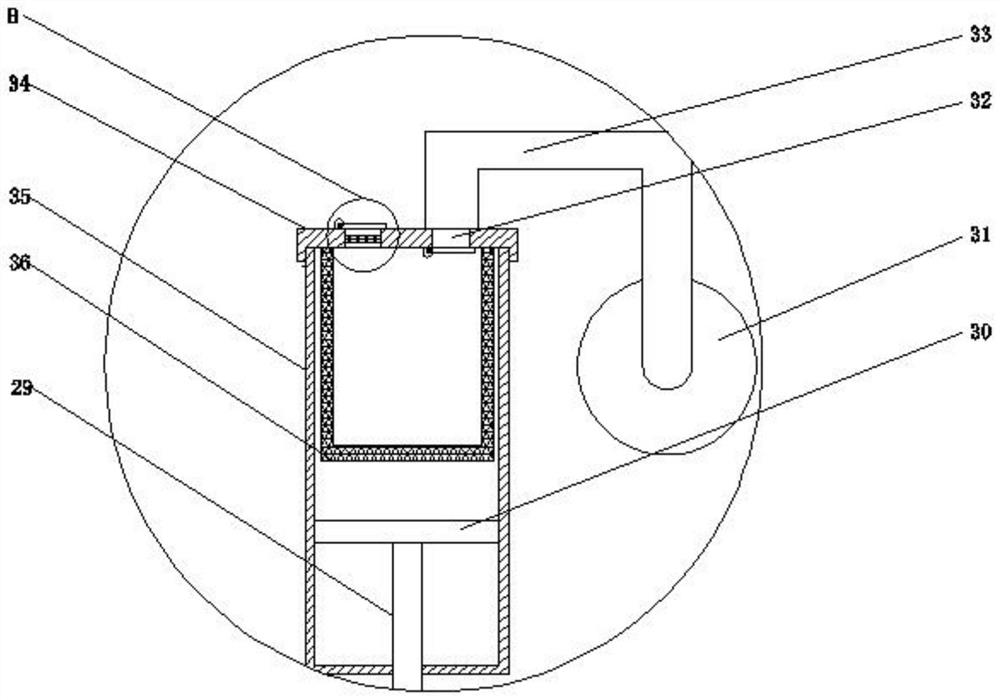 Environment-friendly grain screening machine