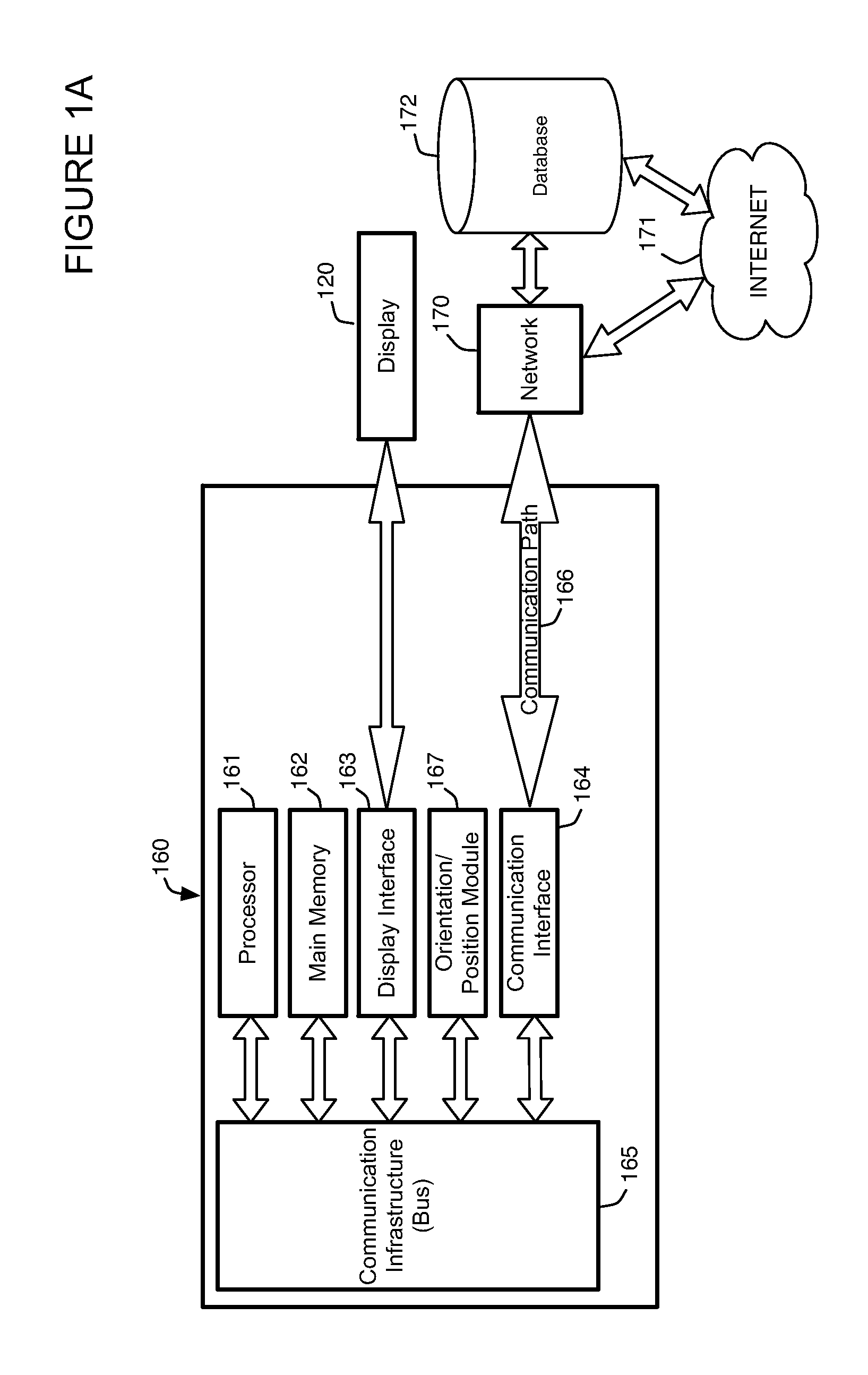 Virtual reality system for viewing current and previously stored or calculated motion data