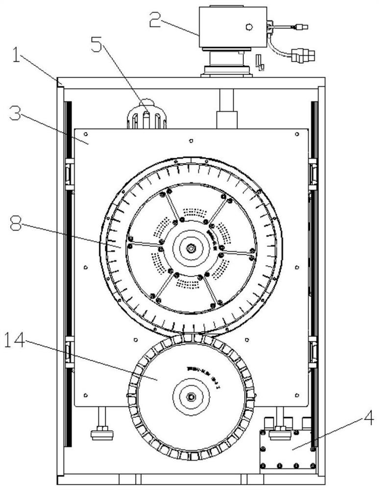 High-speed bead planting machine