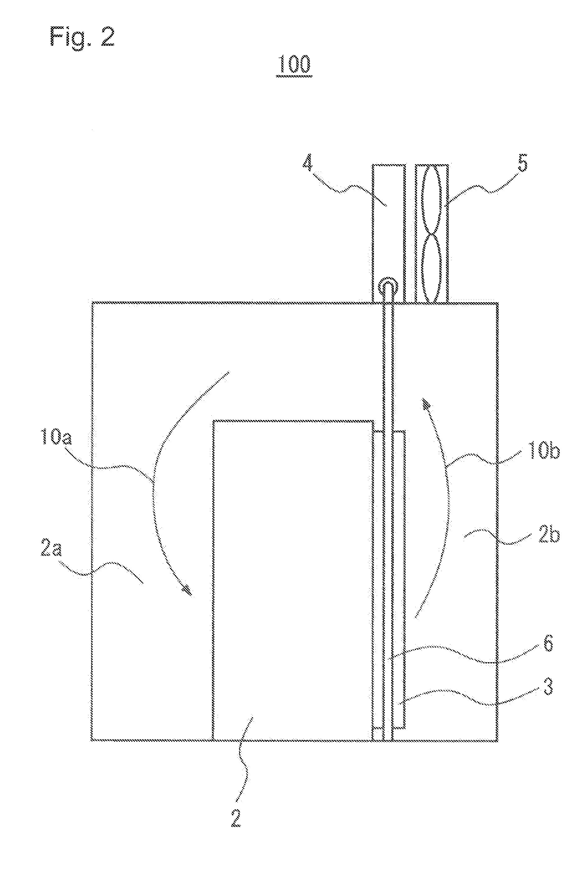 Electronic apparatus cooling system and electronic apparatus cooling system fabrication method