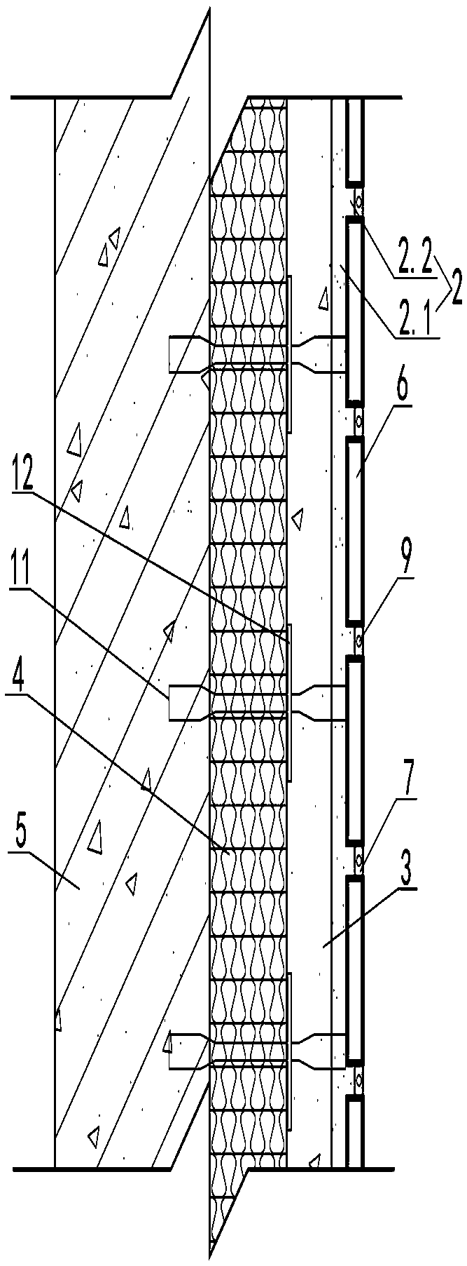 Prefabricated thermal insulation exterior wall panel with waste brick decoration and manufacturing method thereof