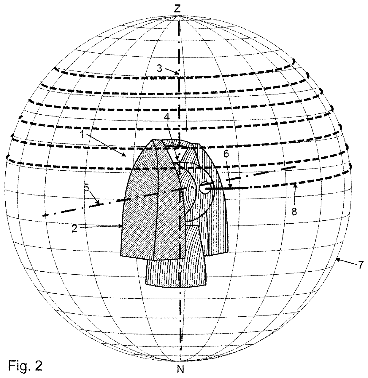 Scanning surveying device