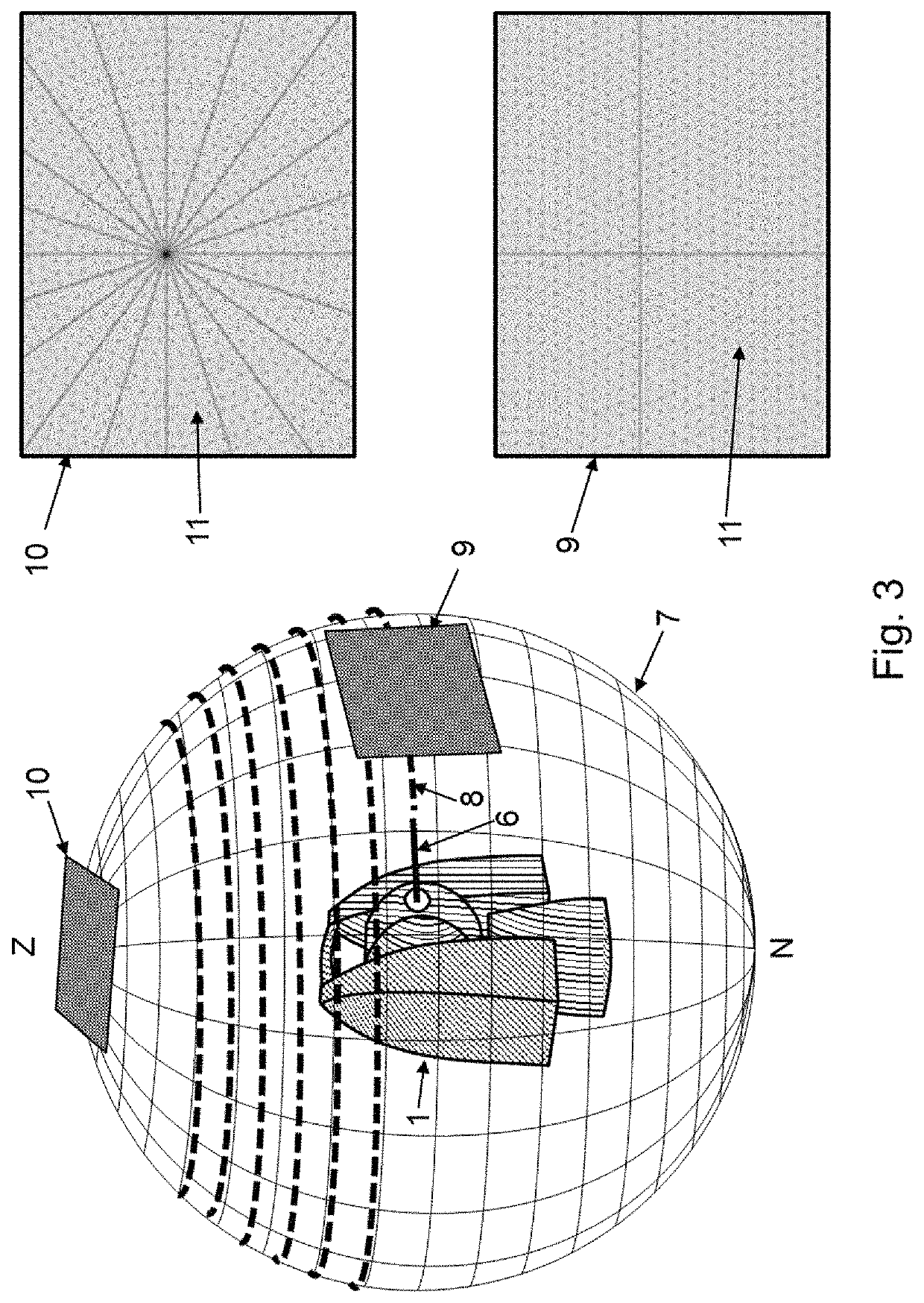 Scanning surveying device